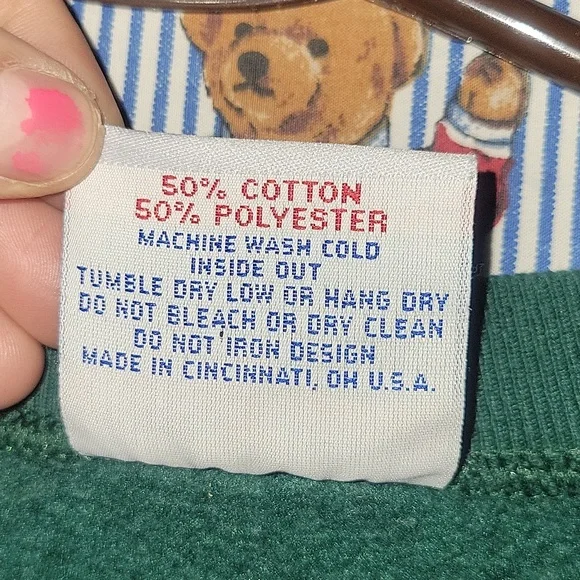 VTG 90S THE OUTDOOR COLLECTION USA MADE PHEASANT SWEATSHIRT XXL - Picture 5 of 10